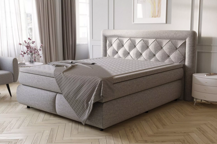 Boxspring Bett - BOX174
